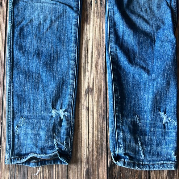 Madewell Distressed Slim Straight Jean 27 - Picture 3 of 5